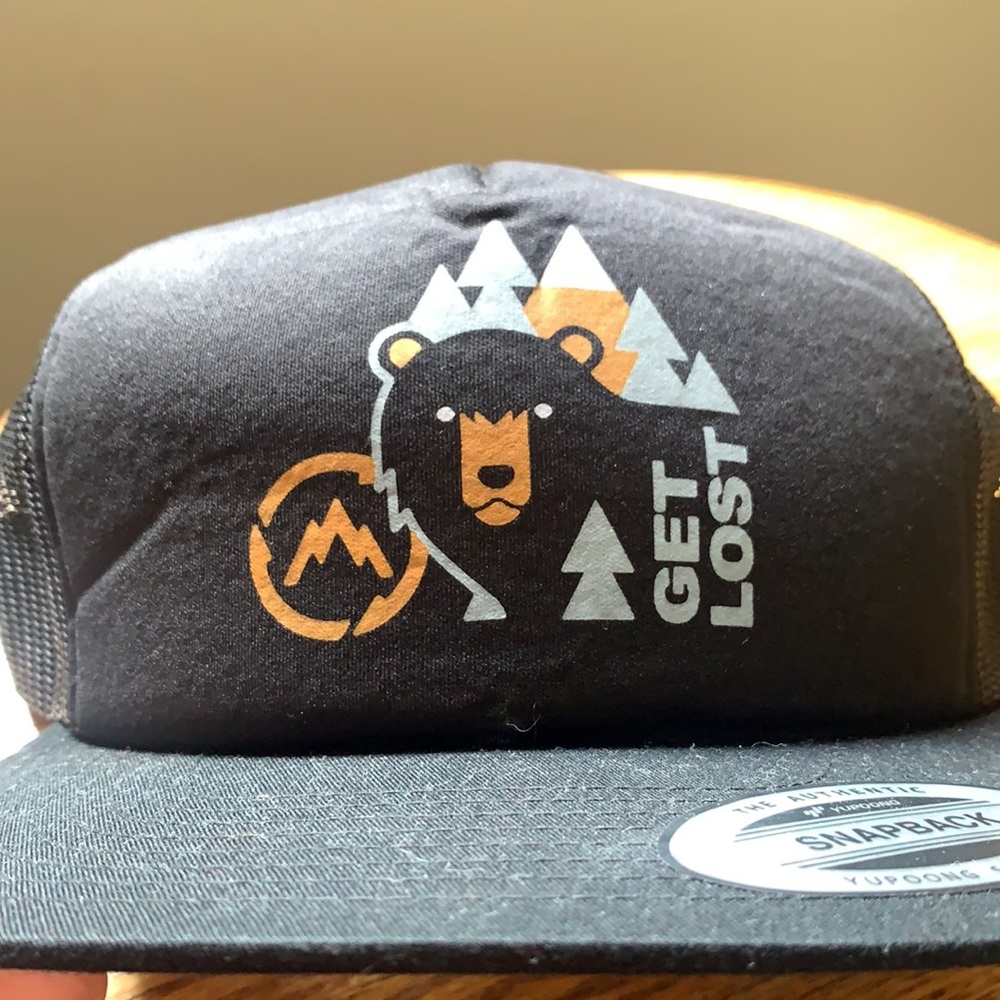 Get Lost Hiking Trucker SnapBack